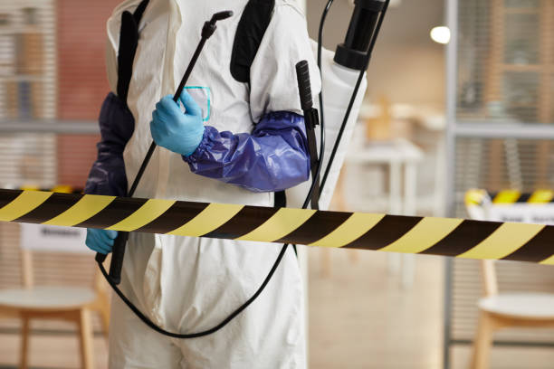Professional Biohazard technician working in Oakland, IA